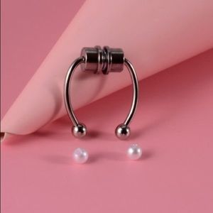 Stainless Steele Magnetic Nose Ring